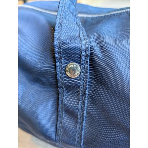 Vintage Navy Adidas Boston Bag Duffle Bag - Picture 4 of 8